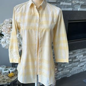 Burberry Brit Plaid Tunic. Size Small.